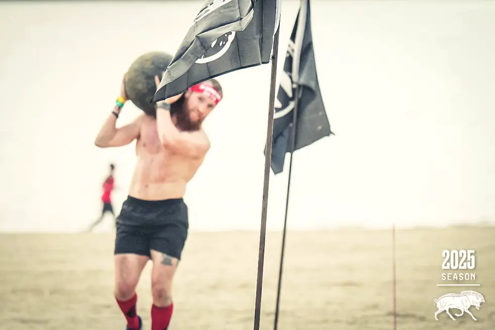 Brian competing in a fitness event